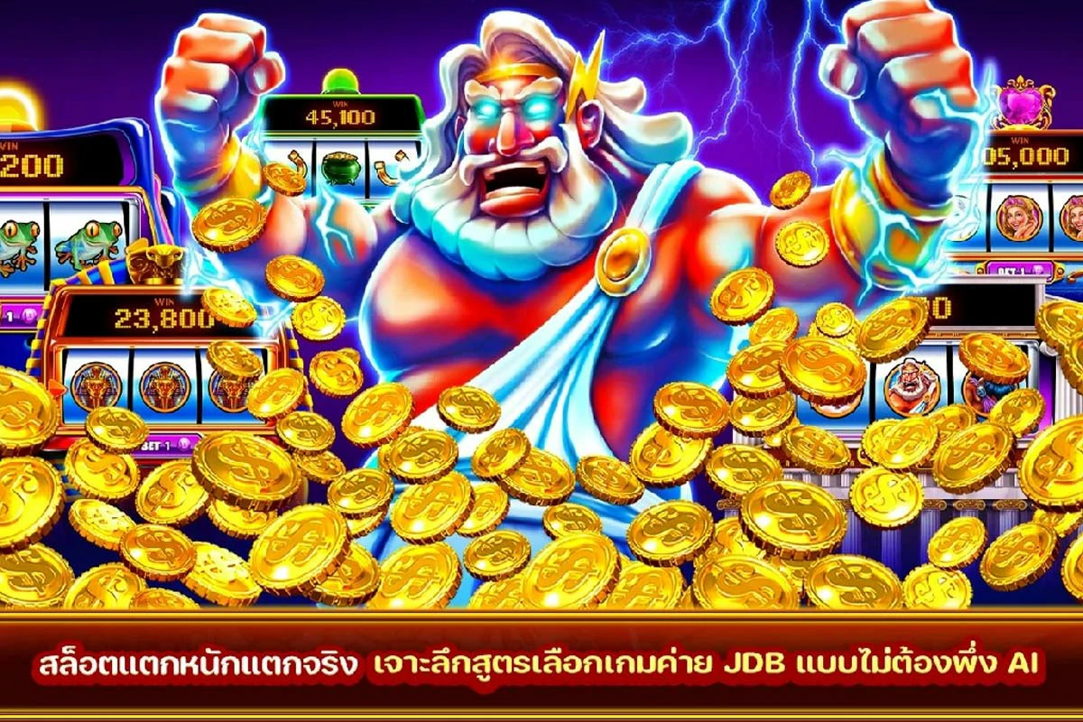 สล็อตแตกหนักแตกจริง เจาะลึกสูตรเกมค่าย JDB แบบไม่ต้องพึ่ง AI